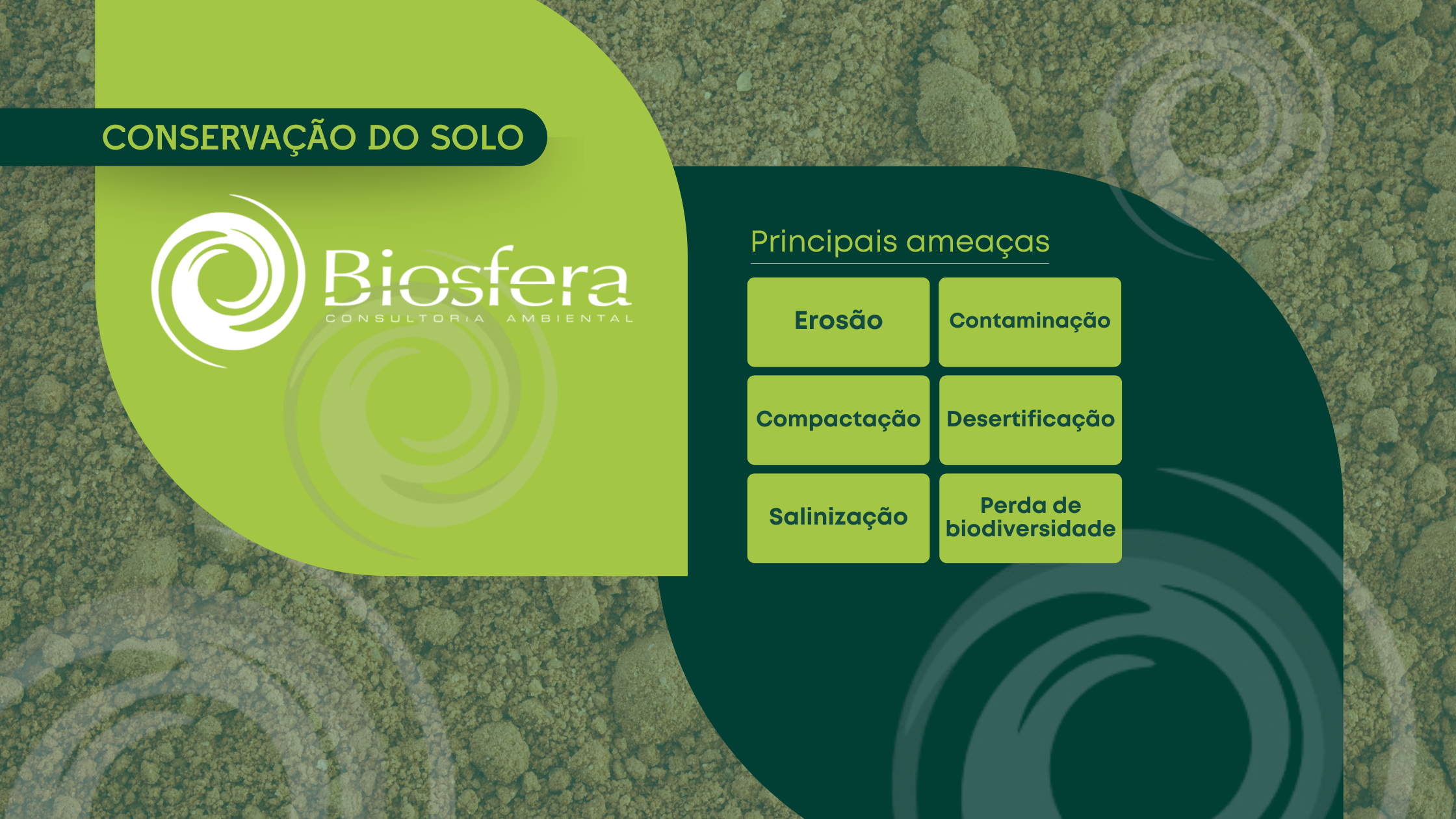 Conservação do solo: recurso vital na manutenção dos ecossistemas