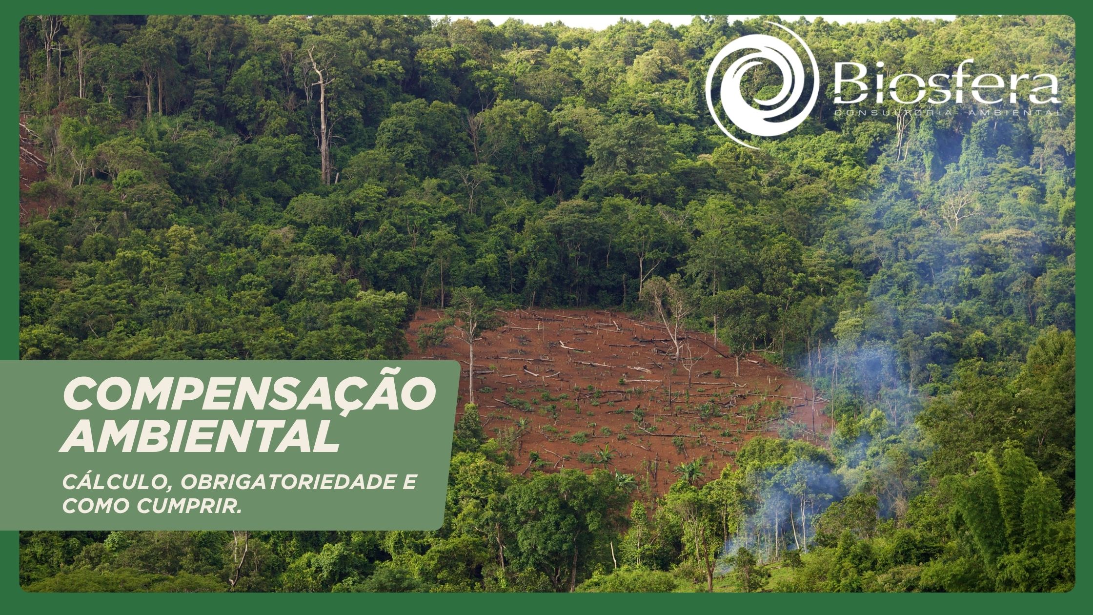 Compensação Ambiental: cálculo, obrigatoriedade e como cumprir